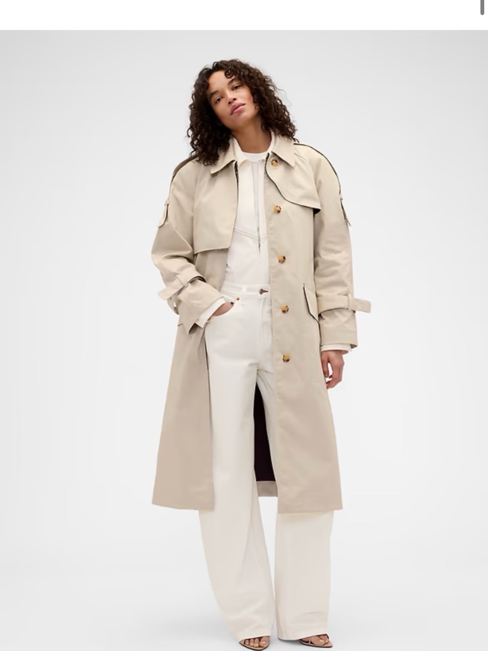 GAP x Victoria Beckham Long Trench Coat